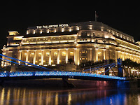 Fullerton Hotel New Year's Day 2012