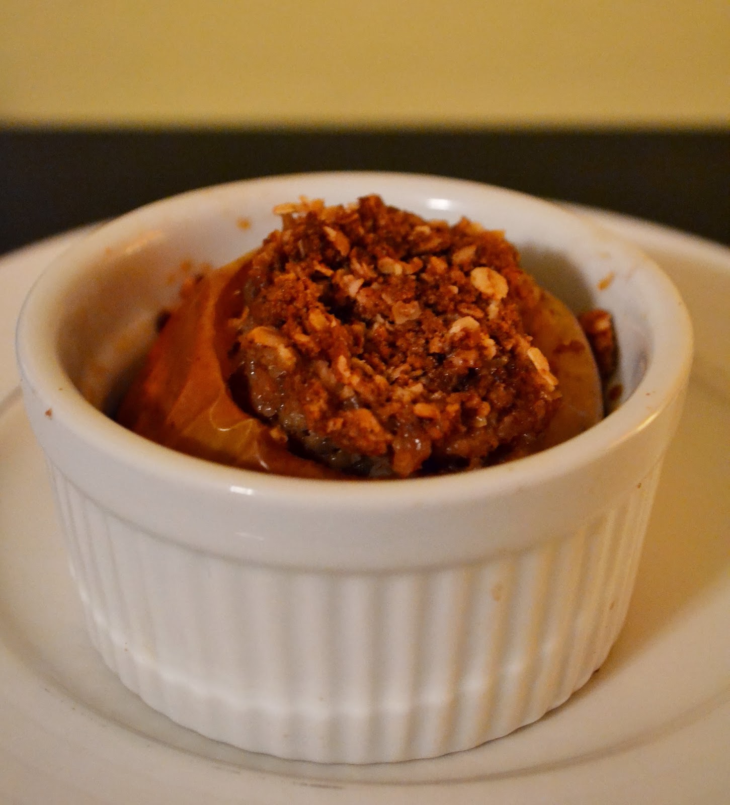 Simple Savory & Satisfying Peanut Butter Baked Apples