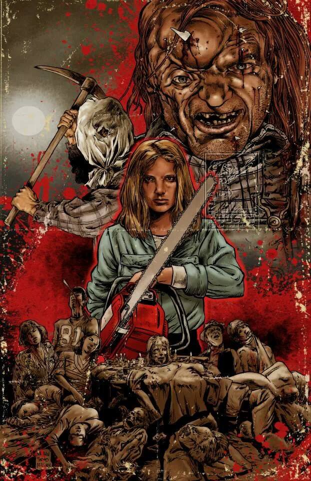 Artist Nathan Thomas Milliner Offers Awesome Friday The 13th Part 2 Art Collage