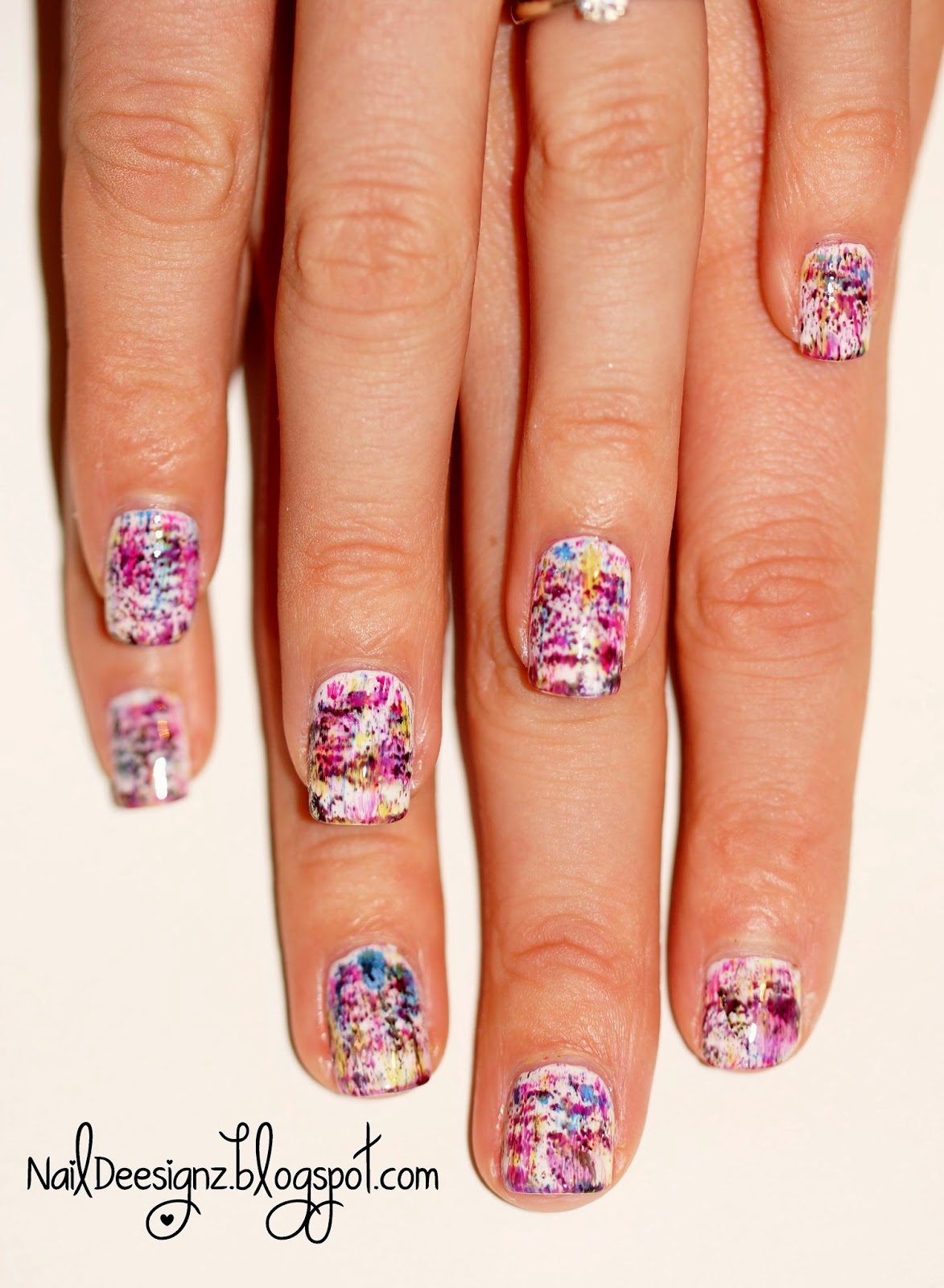 NailDeesignz Dry Brush Nail Art