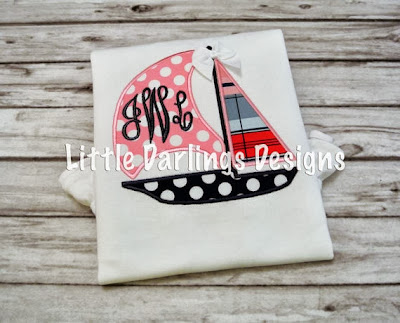 Nautical Monograms: Little Darlings Design