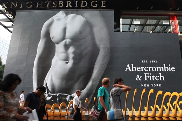 ...t a fan of pube pics and has suspended this Abercrombie & Fitch ...