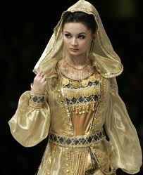 turkish traditional dress fashion croqui draw silk clothing fine woolen tradition