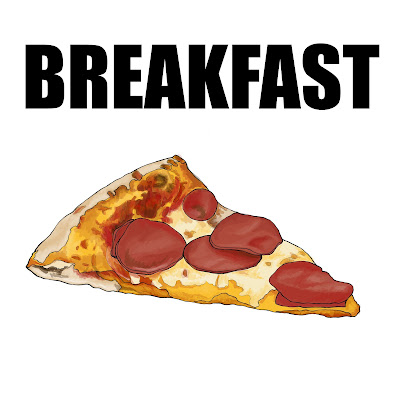 pizza-for-breakfast, cold-pizza, pizza-tee, pizza-for-breakfast-tee