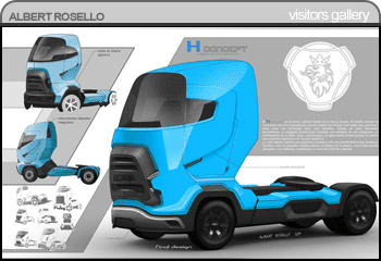 automotive career website sketches magazine interior