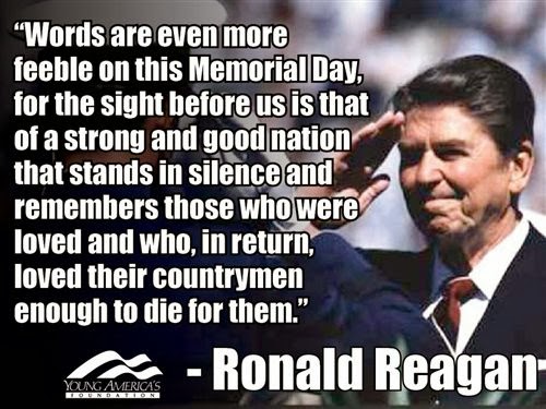 Famous Veterans Day speech by Ronald Reagan