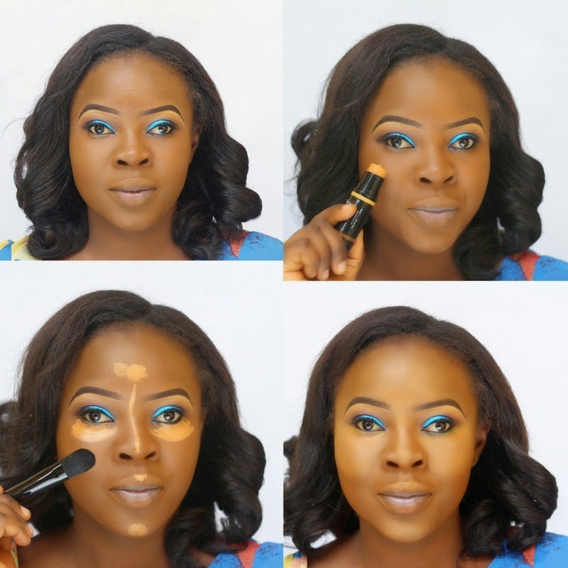 BRUSHES N COLOURS TUTORIAL HOW TO USE THE BLACKUP CONTOURING STICK