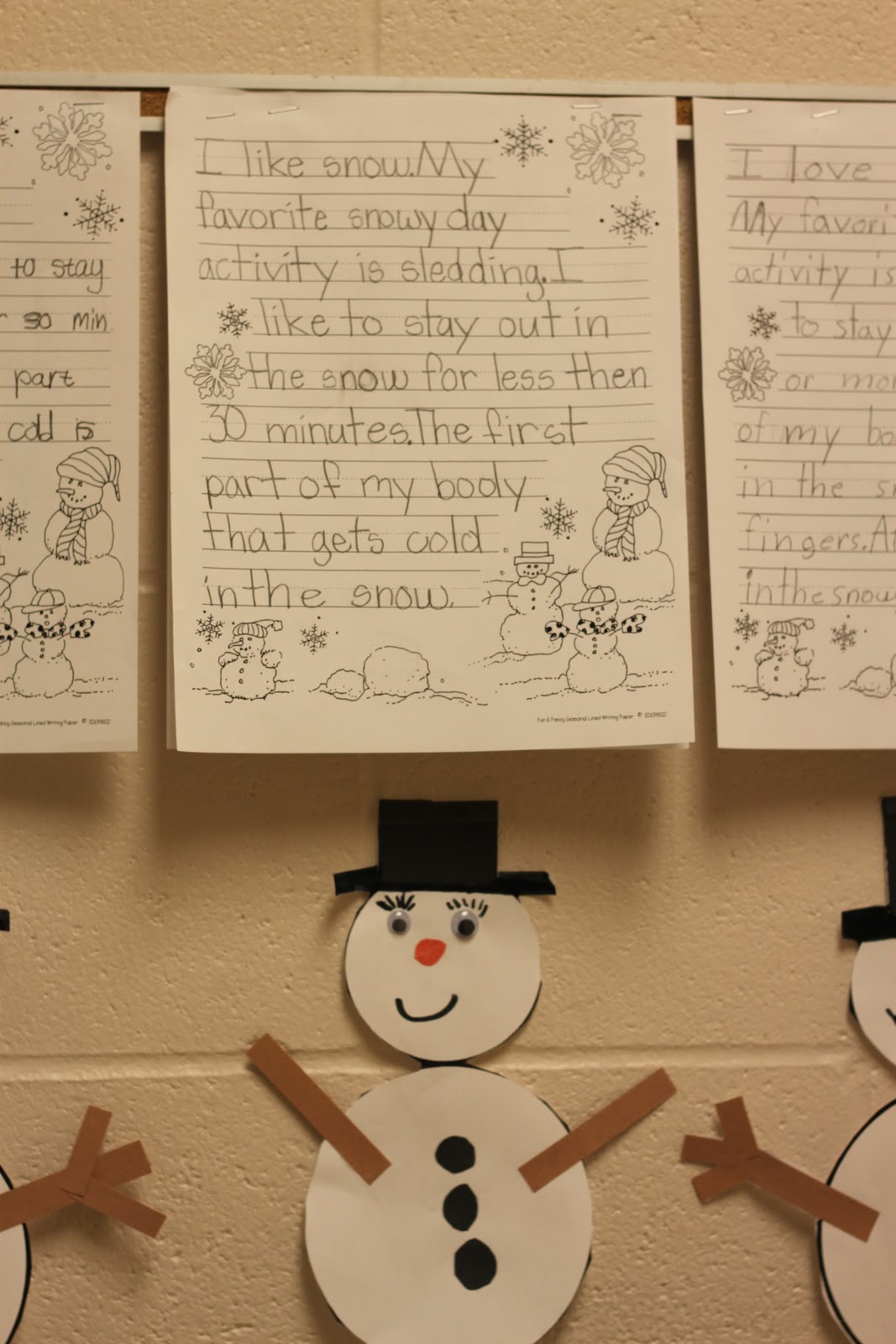 Simply Second Grade: Let it snow! PLEASE! :)