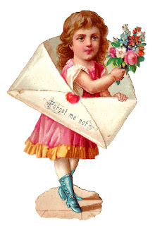 girl clip art girl vintage digital download