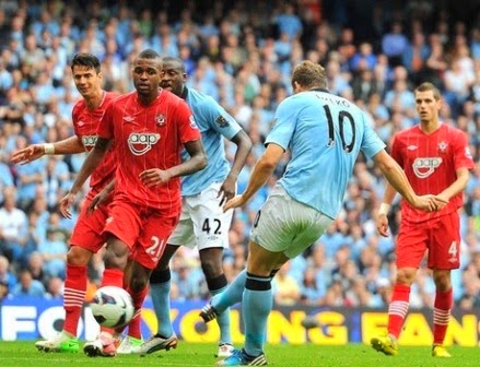 Manchester City vs Southampton Manchester City vs Southampton