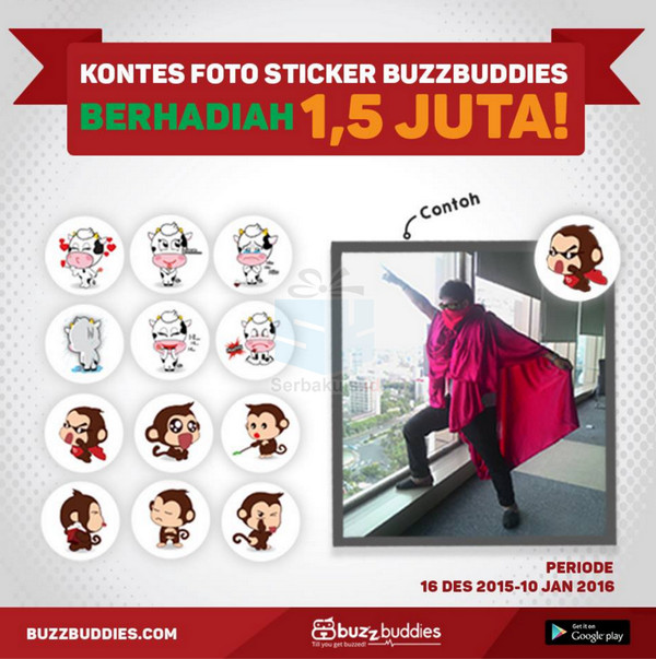 Kontes Buzzy Foto Ikon Berhadiah Uang 2,5 Juta Kontes Buzzy Foto Ikon Berhadiah Uang 2,5 Juta
