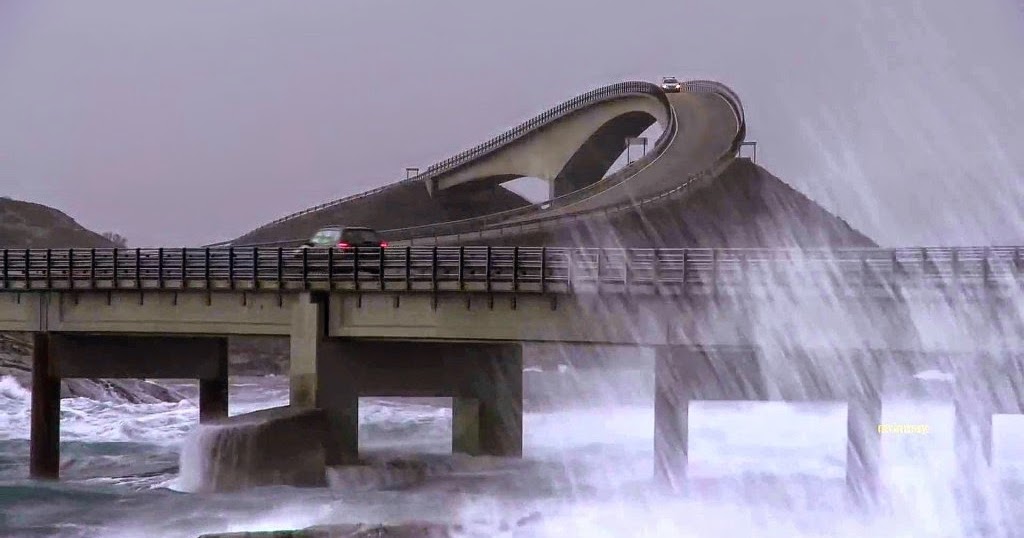 The Atlantic Ocean Road Ranked One World most Dangerous & Beautiful