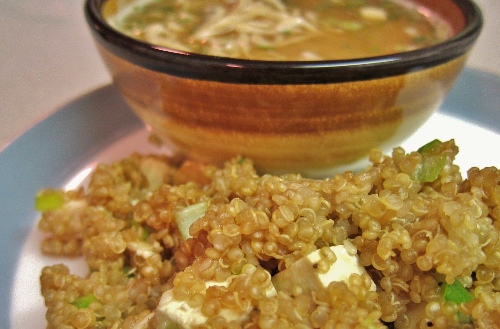 The Vegan Chronicle: Sesame Quinoa with Tofu