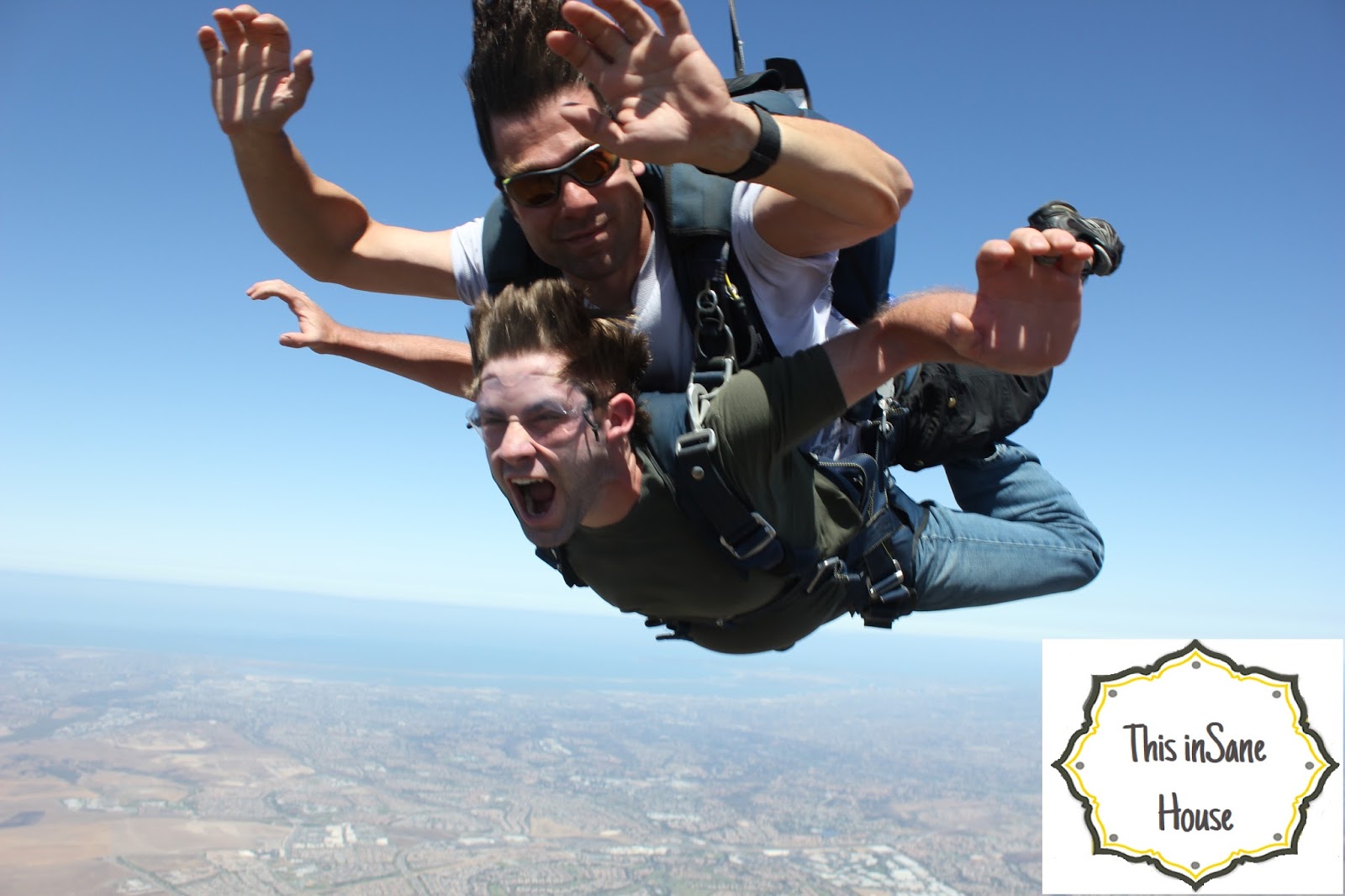 This inSane House What to Expect When Skydiving