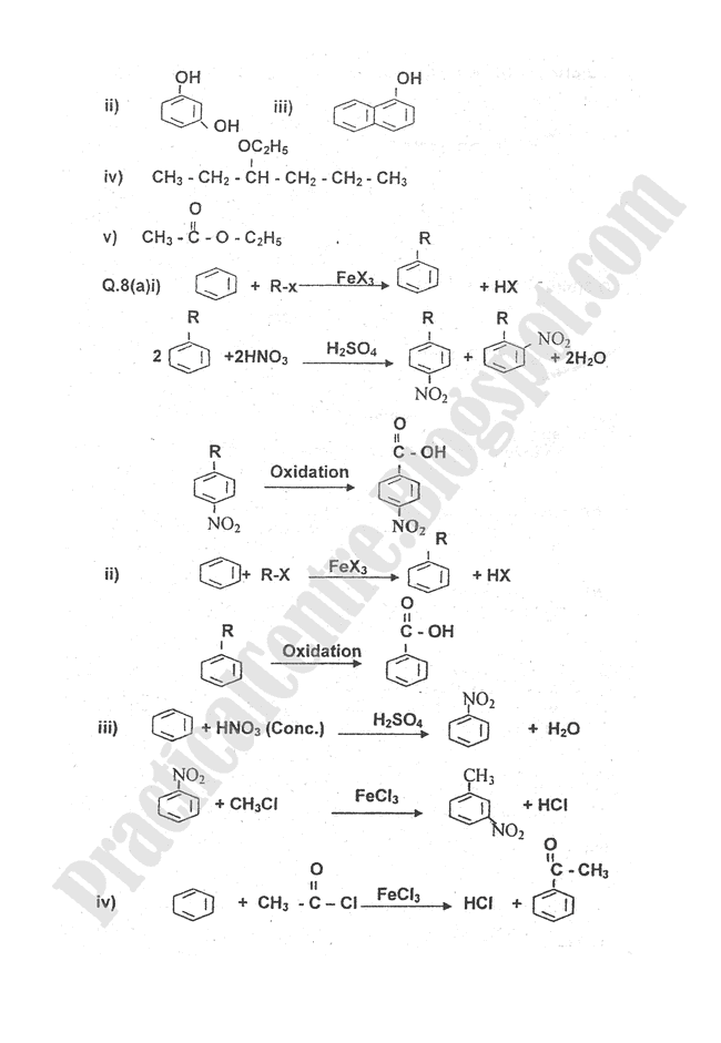 Chemistry-Numericals-Solve-2009-five-year-paper-class-XII
