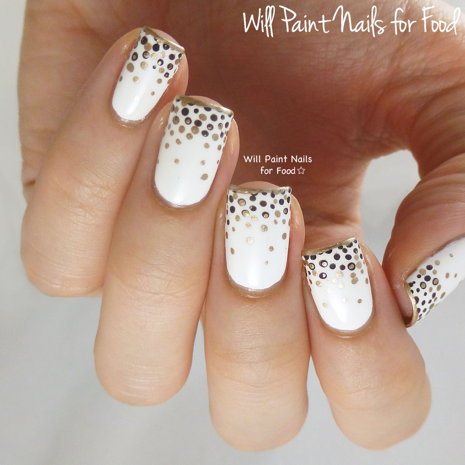 Dotted gradient inspired by Pickard China