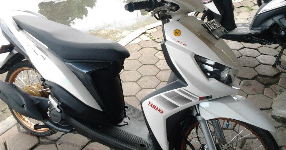 Modifikasi Mio Soul Gt Warna Biru Putih