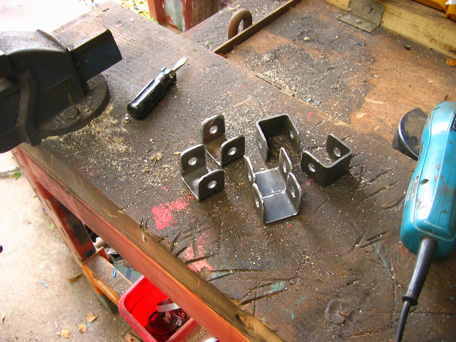 Ken's Locost Car Build Fabricating suspension brackets