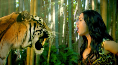tiger jungle hot girl