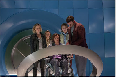 Jennifer Lawrence, James McAvoy, Nicholas Hoult and Rose Byrne in X-Men Apocalypse