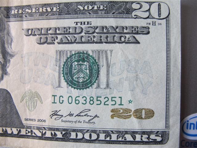 1957 Silver Certificate $1 Dollar Bill Error Note Misaligned Dies VF+ 6  Digit SN
