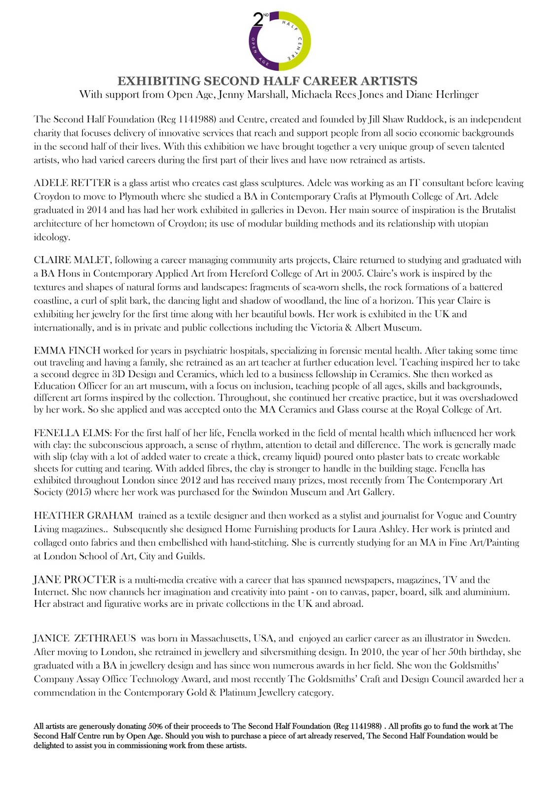 The Second Half Art Exhibition Celebrating Living Old Masters The The Second Half Art Exhibition Celebrating Living Old Masters The Second Half Of Your Life Foundation Writing Service For Capstone Project also Essay Of Science Narrative Essay Topics For High School