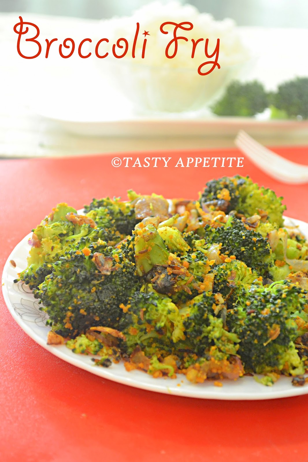 BROCCOLI FRY BROCCOLI STIR FRY RECIPE / EASY BROCCOLI RECIPES / STEP
