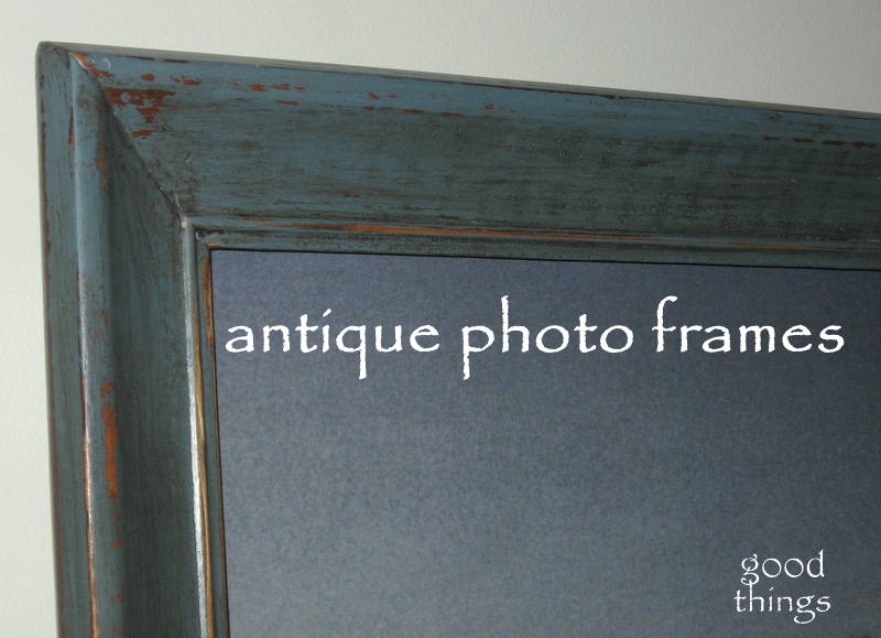 good things Chalk Paint Photo Frames