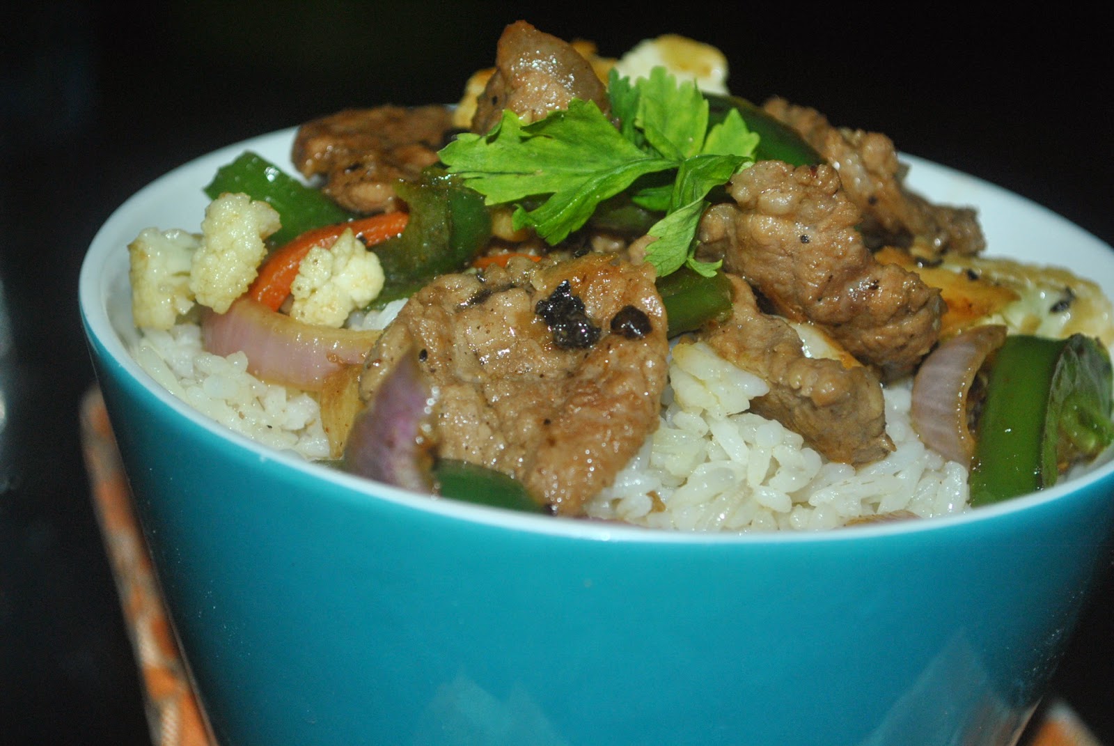 PATYSKITCHEN NASI GORENG BUTTER BLACK PEPPER BEEF.