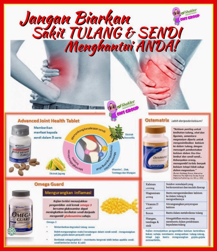 set sendi tulang shaklee