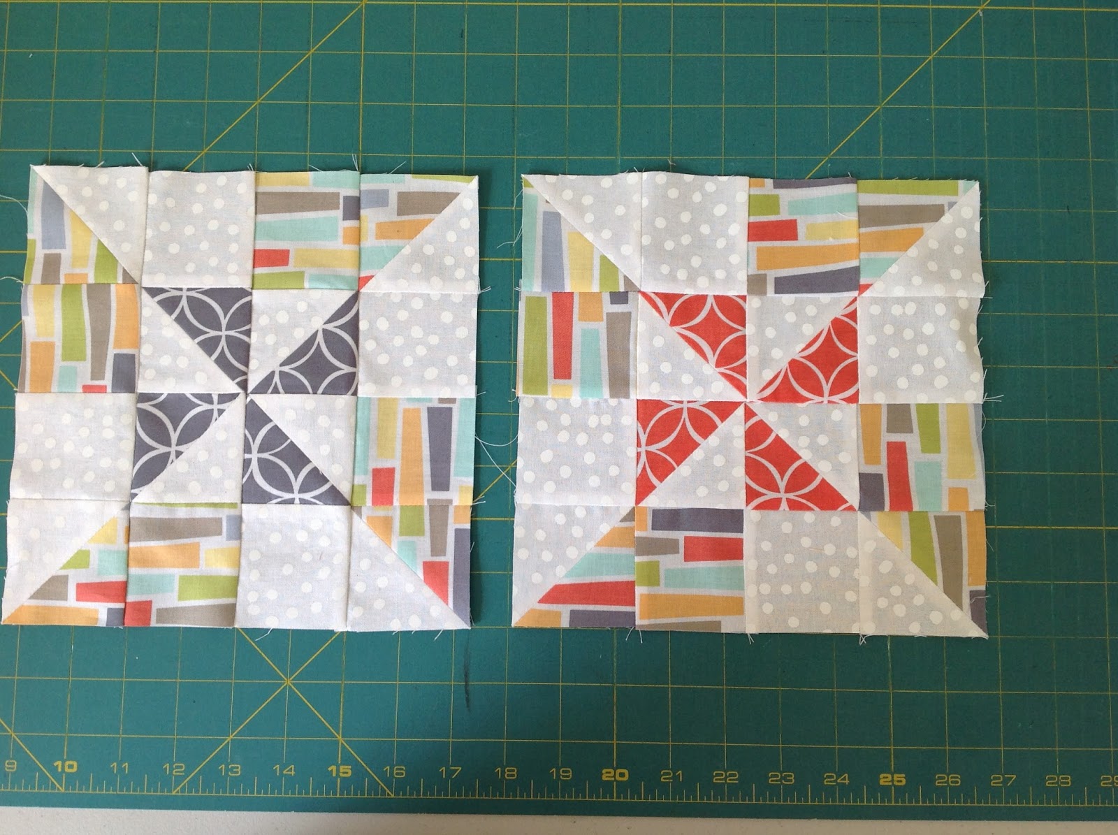 Neighborhood Quilt Club Double Pinwheel Quilt Block Tutorial