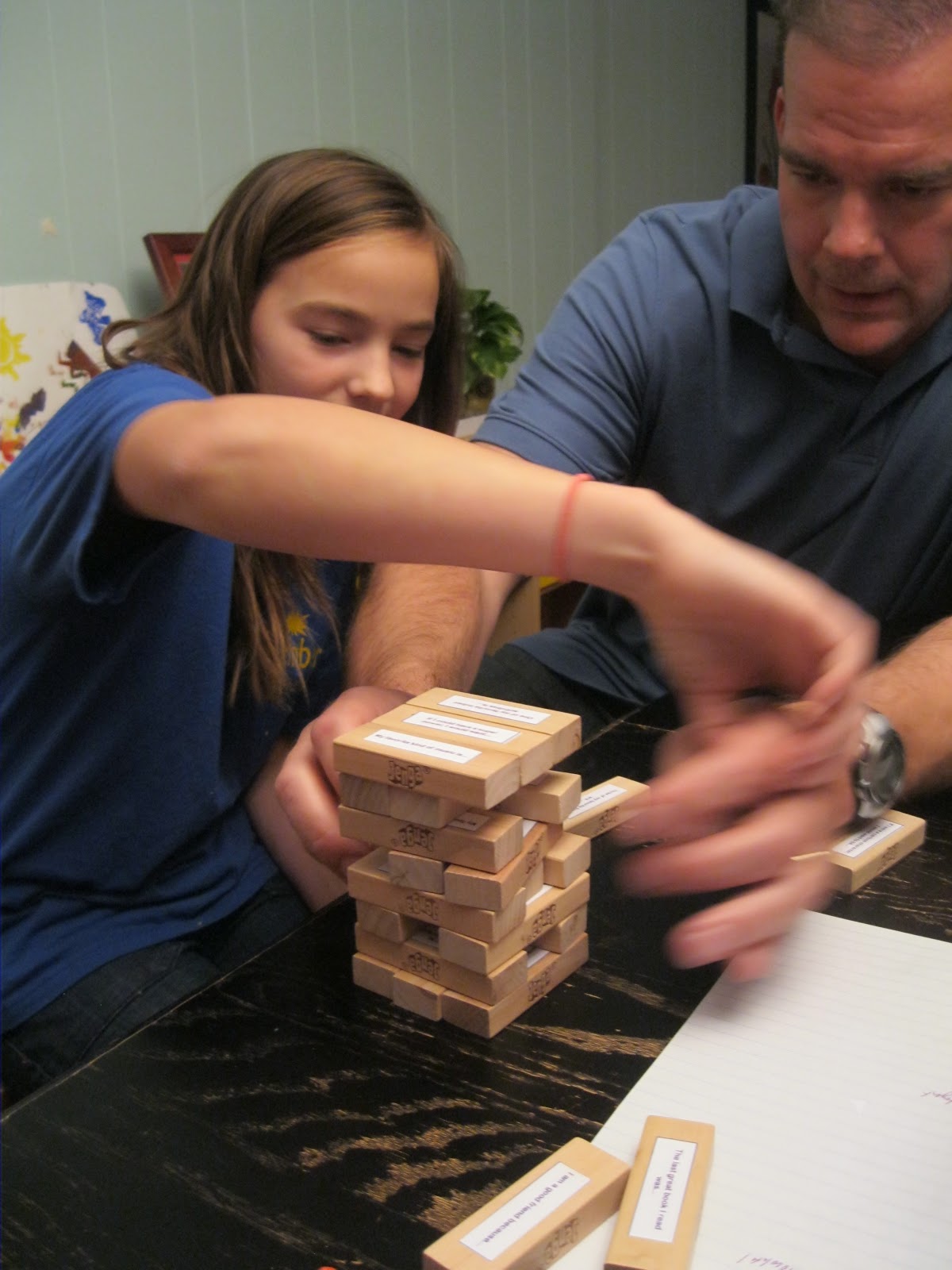 Family Game Night Ideas: Jenga with a Twist!