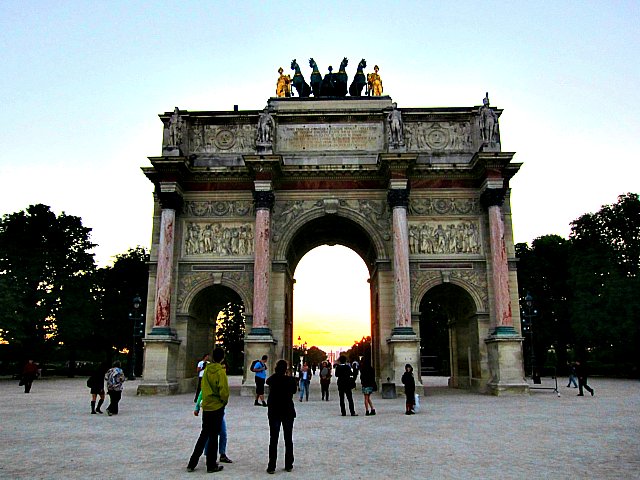 Carrousels triumfbåge i Paris