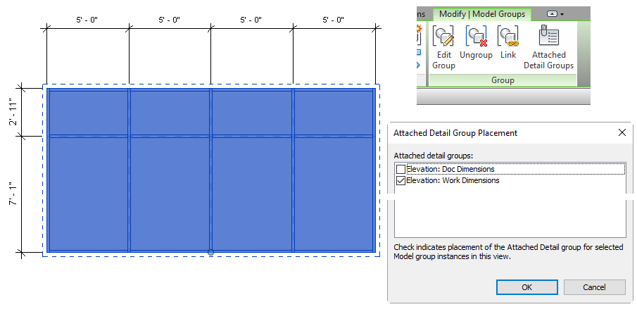Revittize Revit Groups Curtain Wall Systems