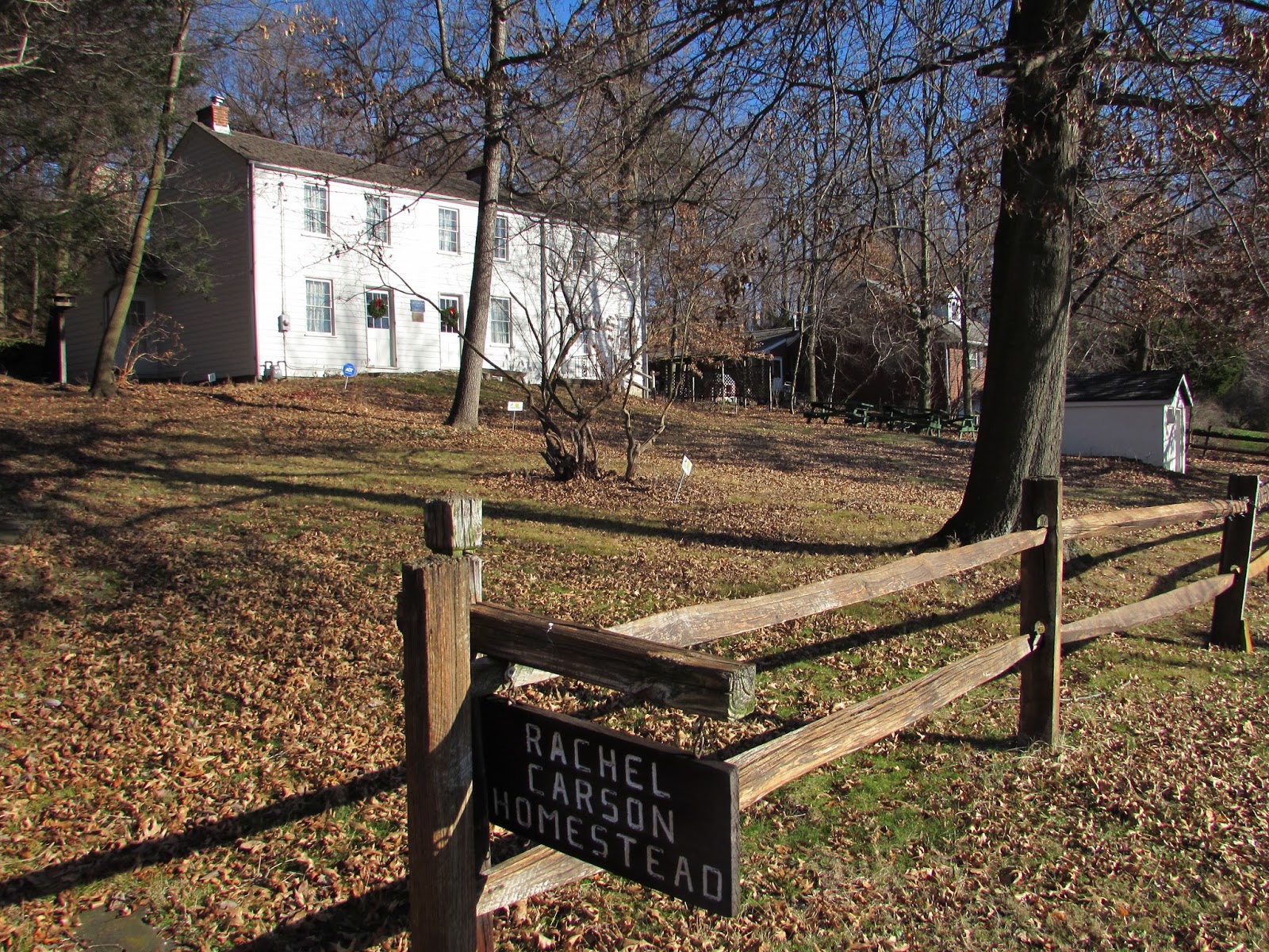 Rachel Carson Home, Trail, and Harrison Hills Park, Springdale and