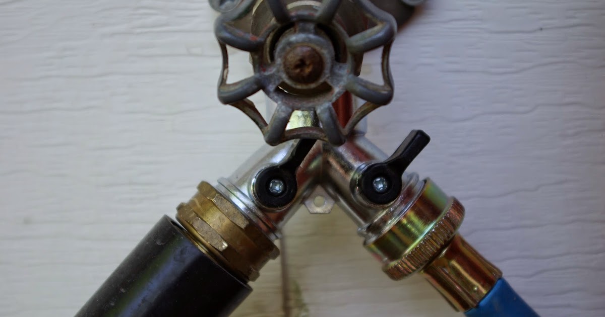 Garden Rambles Running a Temporary Water Line