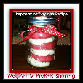 photo of: Peppermint Play doh Recipe from We Heart Art @ PreK+K Sharing