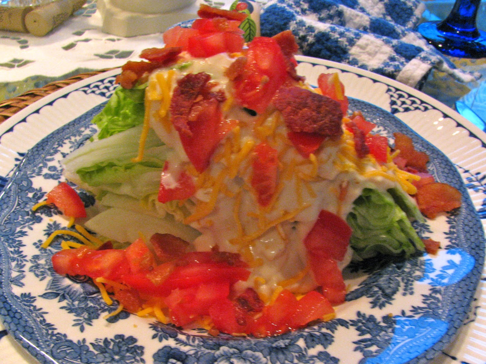 Rita's Recipes BLT Wedge Salad