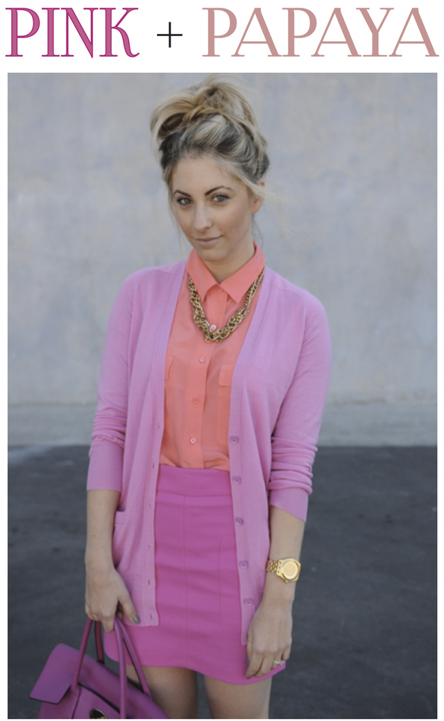 Todays Colour Combination Was Inspired By Emily From The Blog Cupcakes And Cashmere These Colours Together Form Such A Fun Feminine Look Todays Colour Combination Was Inspired By Emily From The Blog Cupcakes And Cashmere These Colours Together Form Such A Fun Feminine Look
