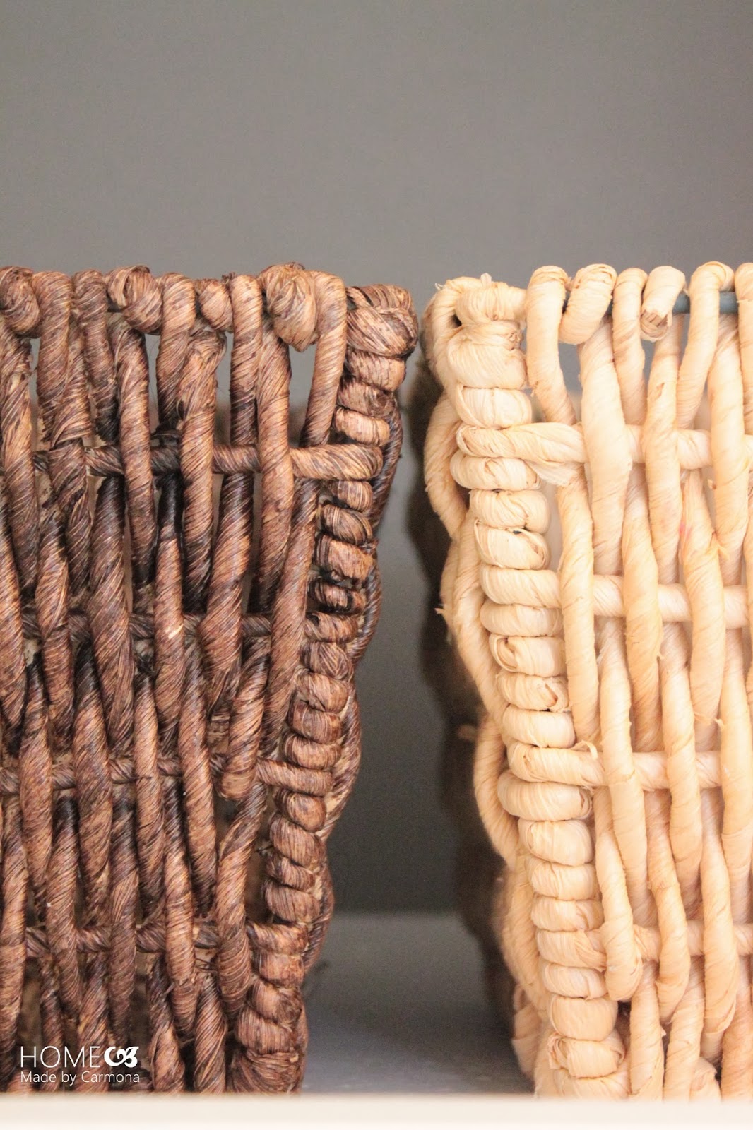 How To Stain A Basket Home Made by Carmona