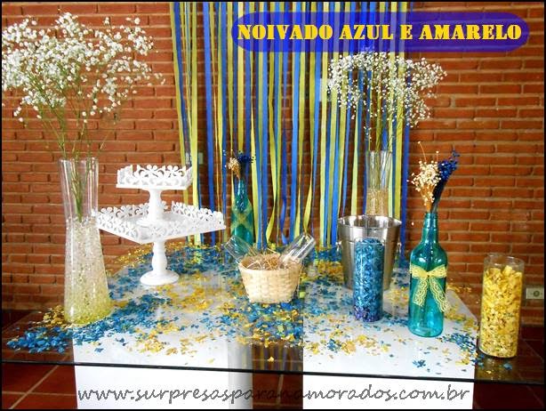 decoracao azul e amarelo noivado:Noivado Azul e Amarelo – Camila e Eder decoracao azul e amarelo noivado:Noivado Azul e Amarelo – Camila e Eder