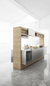 Archea freestanding modular kitchen system by Aris