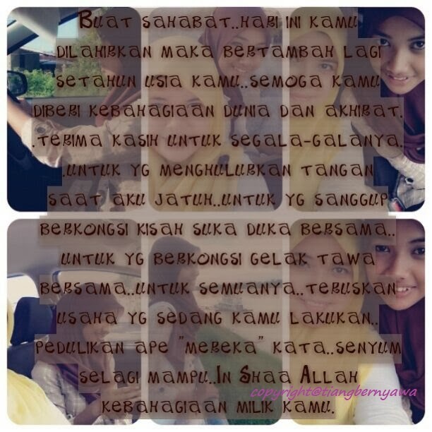 Tiang Bernyawa Wish Birthday Yang Mengharukan