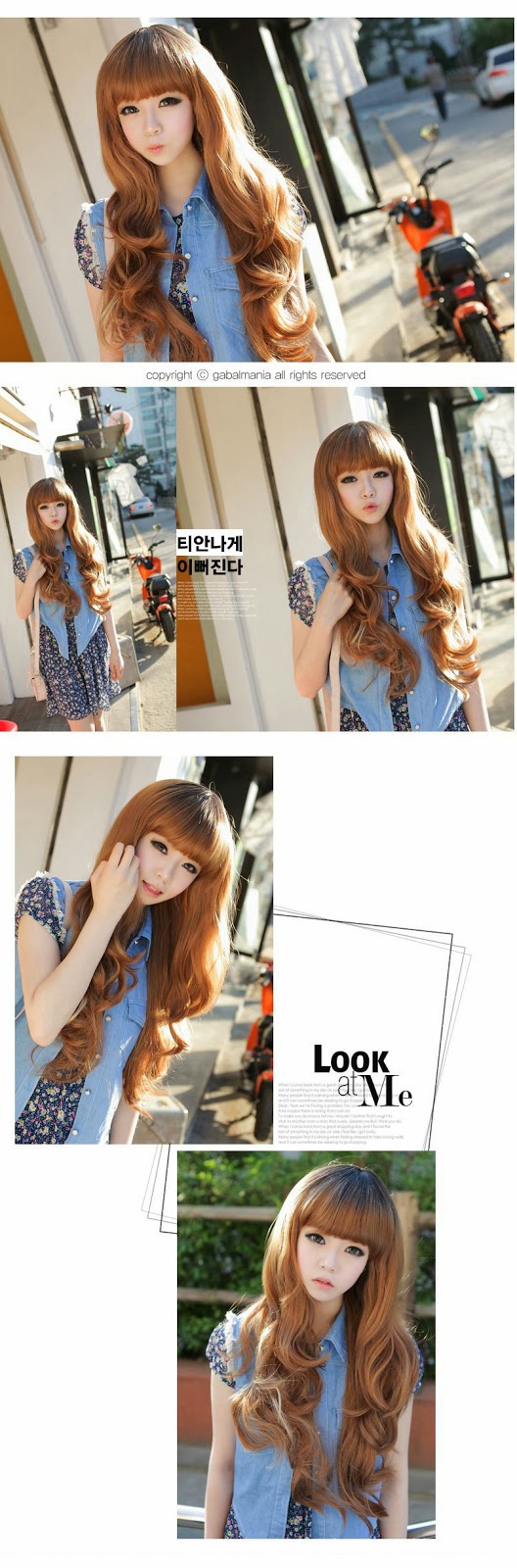 韓國時尚假髮-女長捲髮-長捲髮蓬鬆仿真wigs假髮(LS002) 韓國時尚假髮-女長捲髮-長捲髮蓬鬆仿真wigs假髮(LS002)