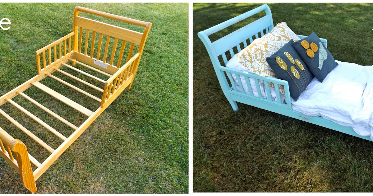The Red Front Door Toddler bed!