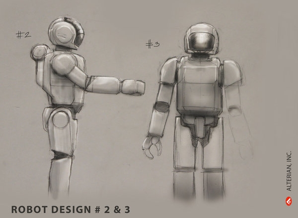 Film Sketchr: Marvelous ROBOT & FRANK Robot Concept Designs by 