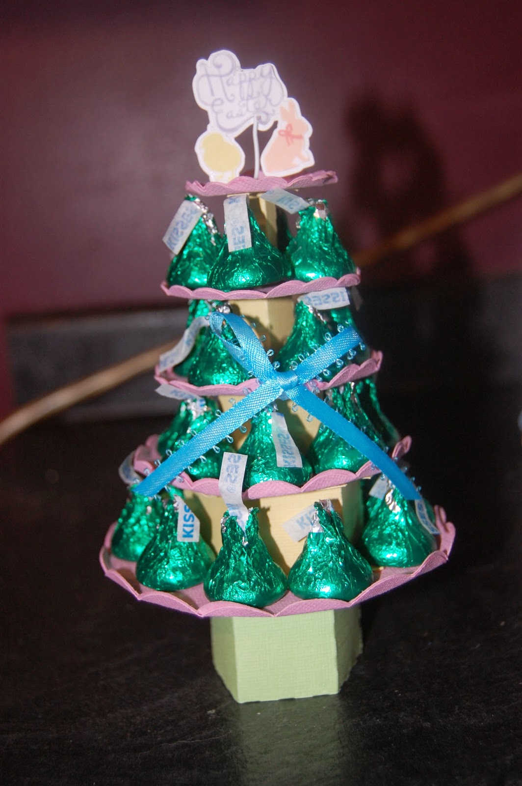 Daily Crafts Easter Candy Kiss tree