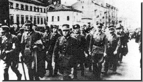 German generals captured during Bagration marched in Moscow in 1944