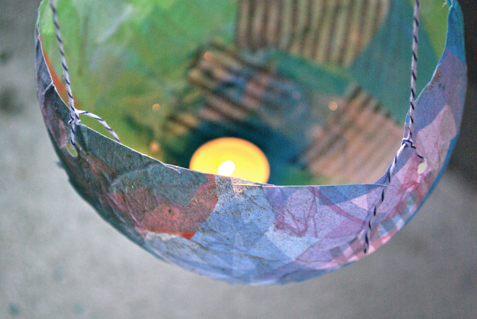 Weekdays from scratch Craft Camp Solstice Lanterns