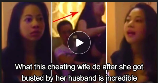 Cheating wife gets busted